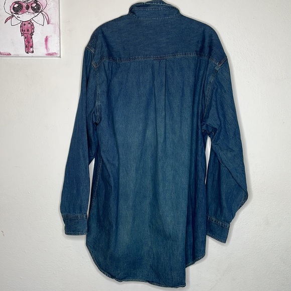 Hard Rock Cafe Cozumel denim button down shirt men’s xl - Picture 4 of 5